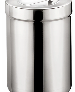 0397, Recipiente para agujas con tapa 5”x 6 ½”