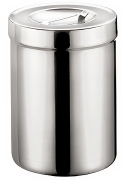 0397, Recipiente para agujas con tapa 5”x 6 ½”