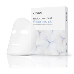 Mascarilla facial de ácido hialurónico